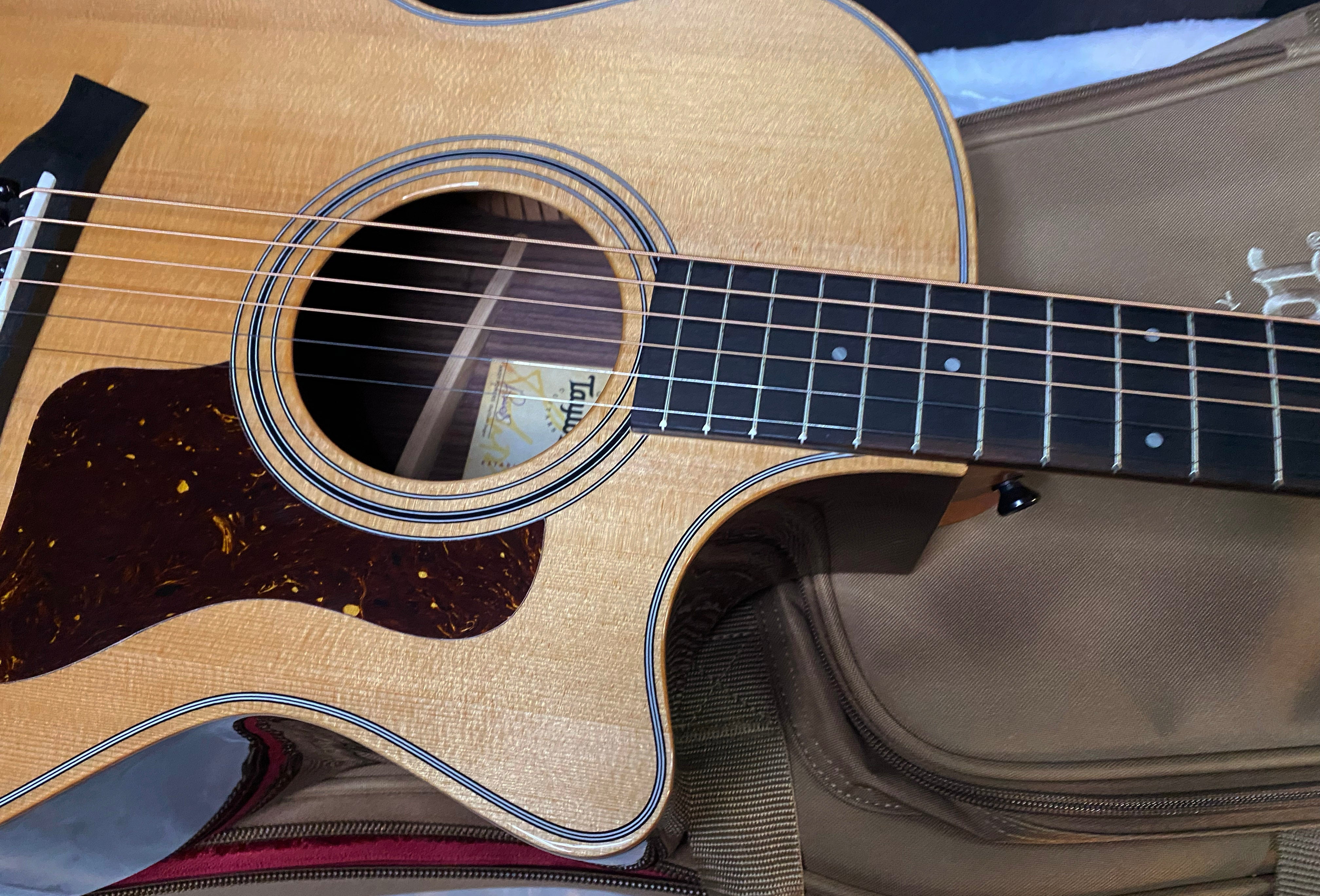 NEW! Taylor 414ce Studio Acoustic-Electric Guitar - Natural - 4.75lbs - Authorized Dealer - G06269