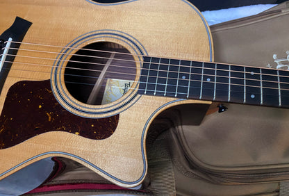NEW! Taylor 414ce Studio Acoustic-Electric Guitar - Natural - 4.75lbs - Authorized Dealer - G06269