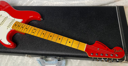 NEW! Fender Custom Shop Special Run '69 Stratocaster NOS Finish - Handwound P/U's - Ferrari Red - Reverse Matching Headstock - 8 lbs - Authorized Dealer - One OFF! SUPRE RARE! G06974