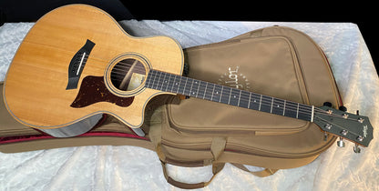NEW! Taylor 414ce Studio Acoustic-Electric Guitar - Natural - 4.75lbs - Authorized Dealer - G06269