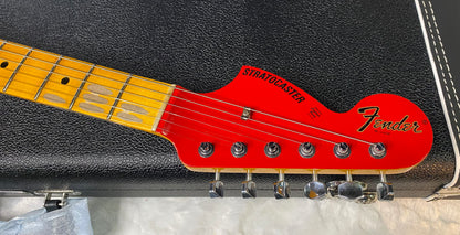 NEW! Fender Custom Shop Special Run '69 Stratocaster Journeyman Relic - Handwound P/U's - Aged Ferrari Red - Reverse Headstock - 7.8lbs - Authorized Dealer - One OFF! SUPRE RARE! G06975