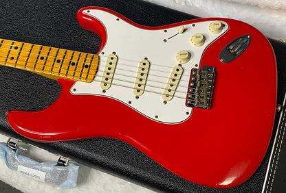 NEW! Fender Custom Shop Special Run '69 Stratocaster Journeyman Relic - Handwound P/U's - Aged Ferrari Red - Reverse Headstock - 7.8lbs - Authorized Dealer - One OFF! SUPRE RARE! G06975