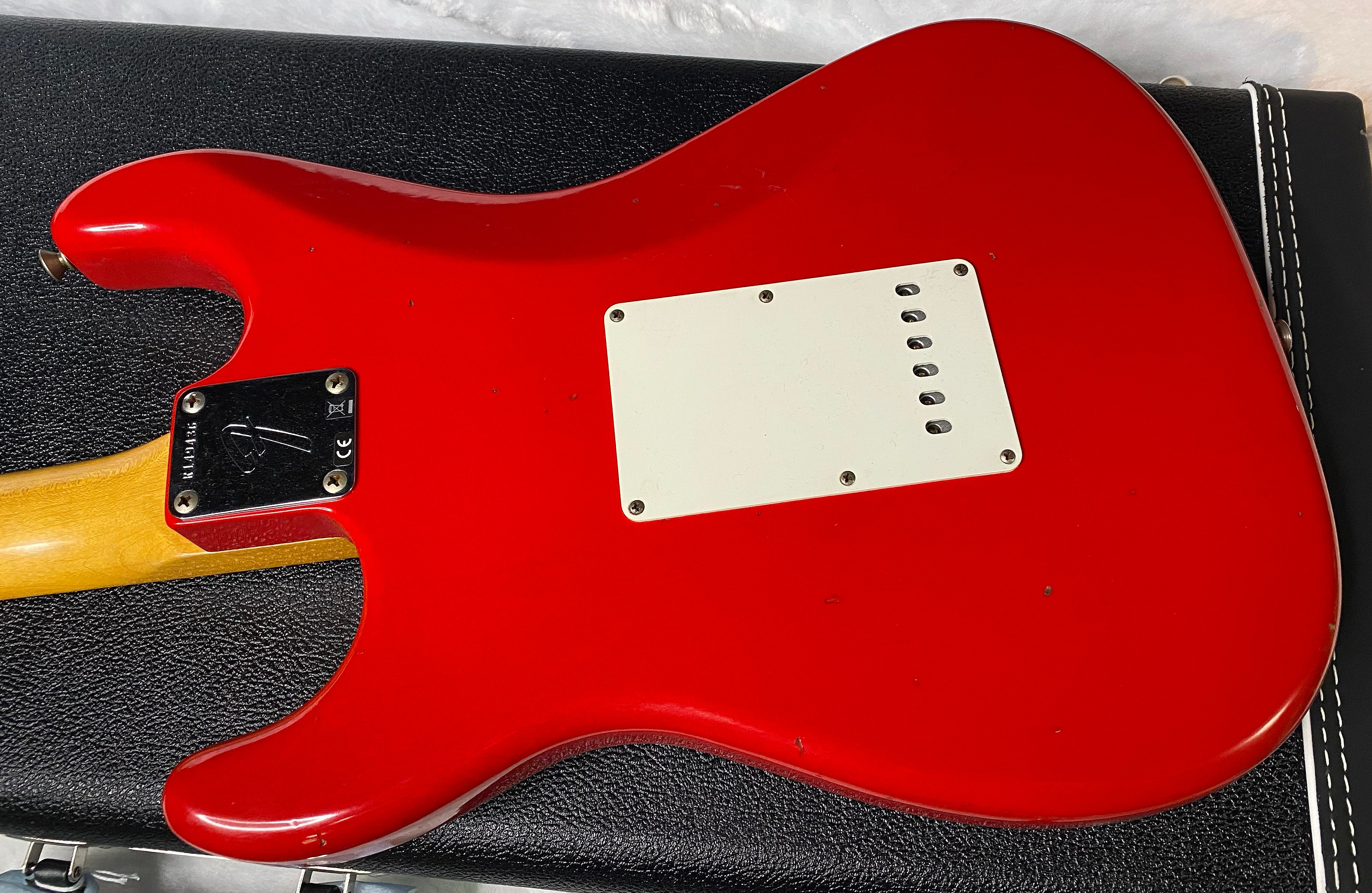NEW! Fender Custom Shop Special Run '69 Stratocaster Journeyman Relic - Handwound P/U's - Aged Ferrari Red - Reverse Headstock - 7.8lbs - Authorized Dealer - One OFF! SUPRE RARE! G06975