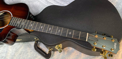 NEW! Taylor 222ce-K DLX Grand Concert Acoustic-Electric Guitar - Tobacco - 4.45lbs - Authorized Dealer - G06254