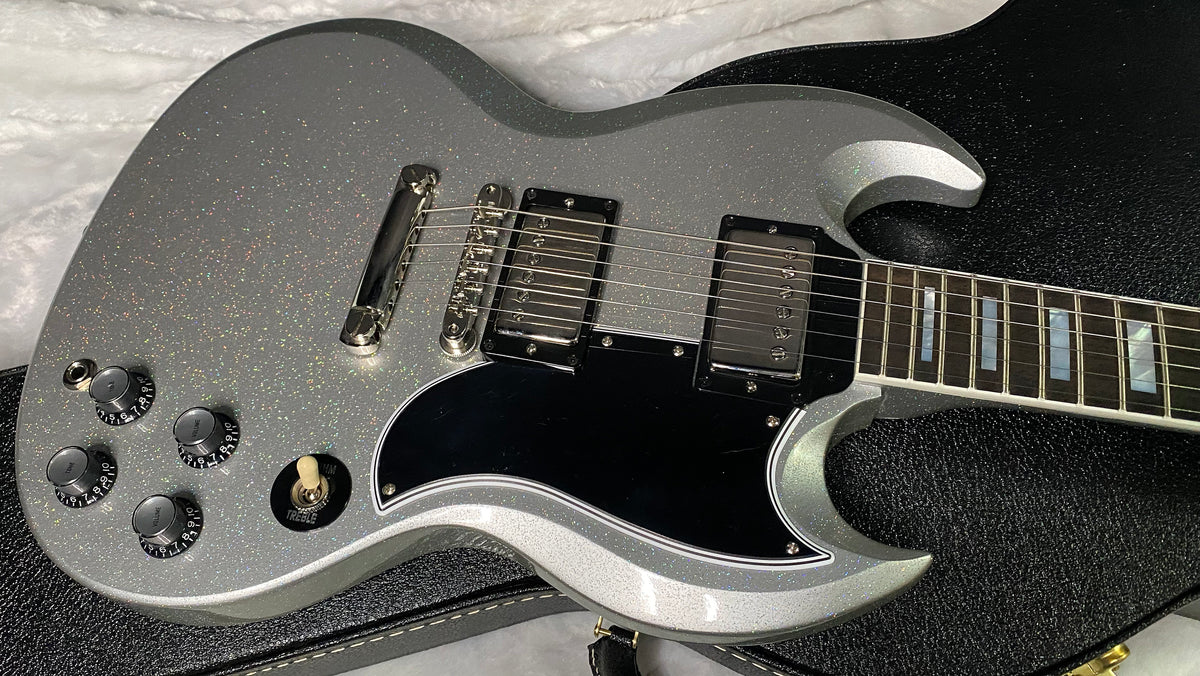 NEW! Gibson Custom SG Custom Electric Guitar - Radiant Sparkle - WOW! Just Incredible! 7lbs - Authorized Dealer - G07678