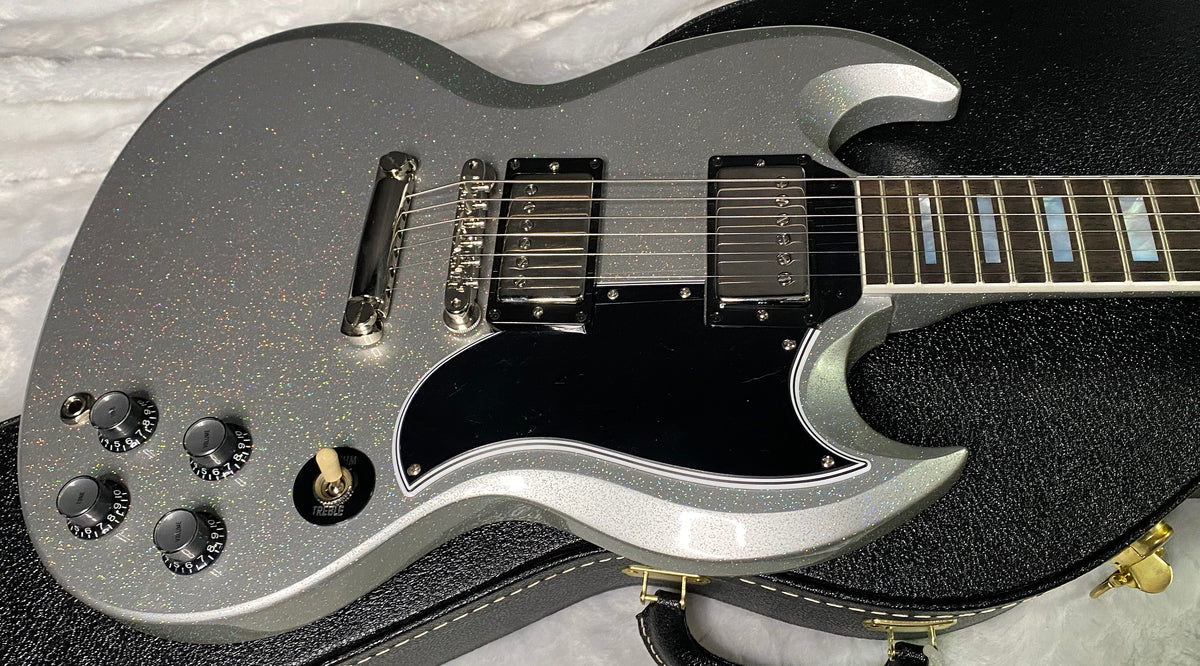 NEW! Gibson Custom SG Custom Electric Guitar - Radiant Sparkle - WOW! Just Incredible! 7lbs - Authorized Dealer - G07678