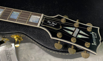 NEW! Gibson Custom Les Paul Custom AAAA Figured Monster Maple Top - Nordic Blue, Heavy Aging - 8.5lbs - G067685