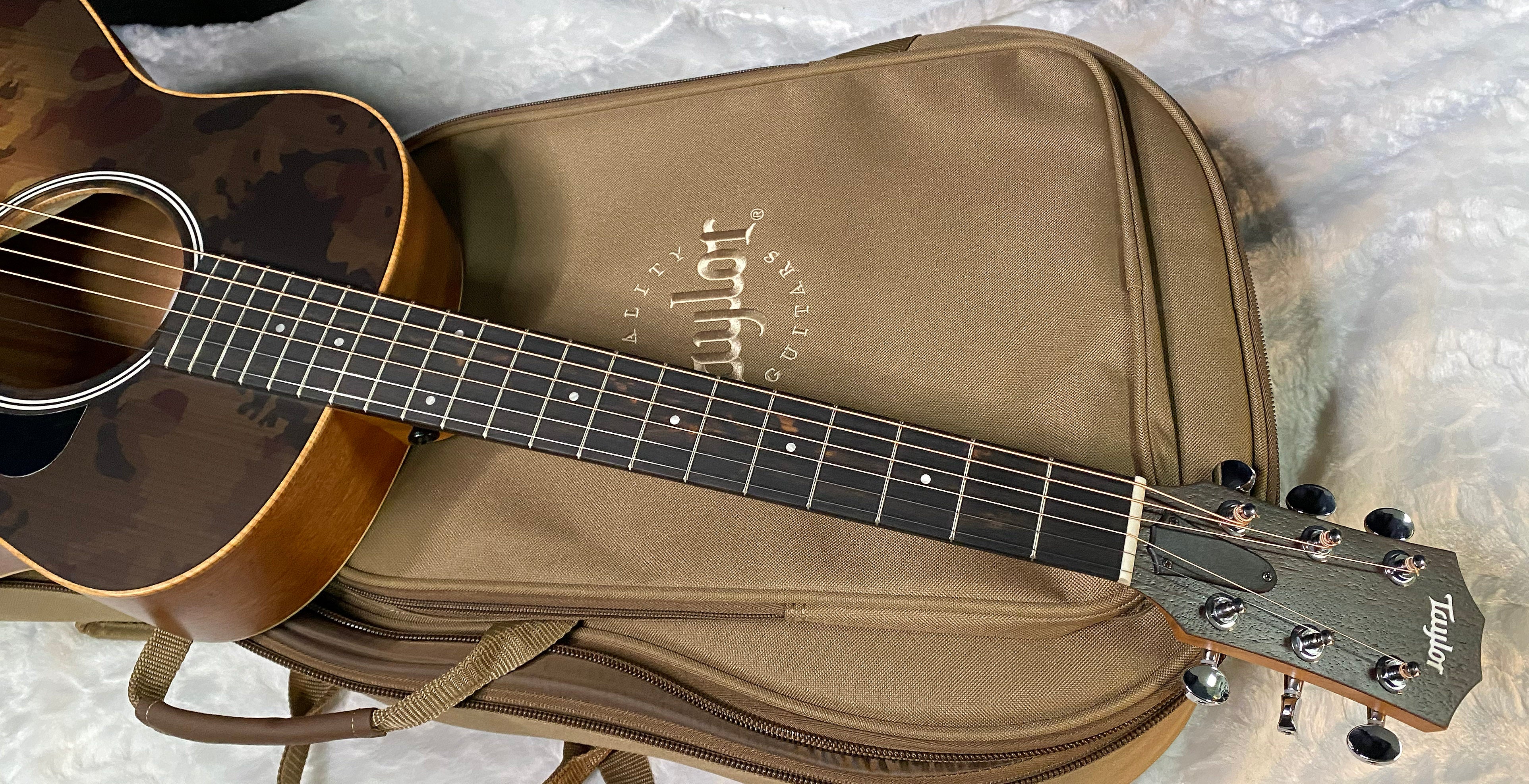 NEW! Taylor Guitars 4 Vets GS Mini Special Edition Acoustic Guitar - Desert Camo - Authorized Dealer