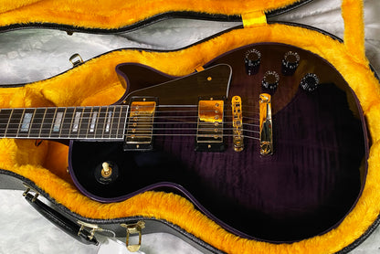 NEW! Gibson Dealer Select Custom Shop Les Paul Custom Purple Widow AAA Figured Flame Top - Authorized Dealer - 9.9 lbs - G07675