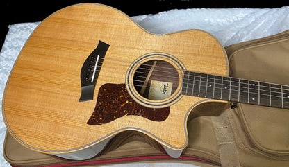 NEW! Taylor 414ce Studio Acoustic-Electric Guitar - Natural - 4.8lbs - Authorized Dealer - G06255