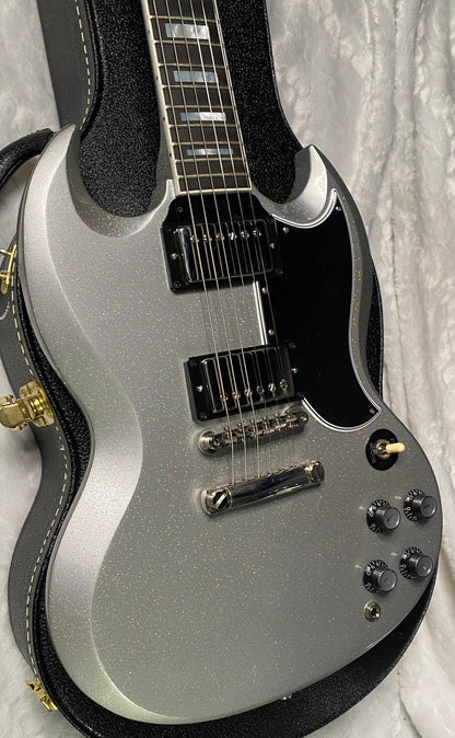 NEW! Gibson Custom SG Custom Electric Guitar - Radiant Sparkle - WOW! Just Incredible! 6.9lbs - Authorized Dealer - G07686