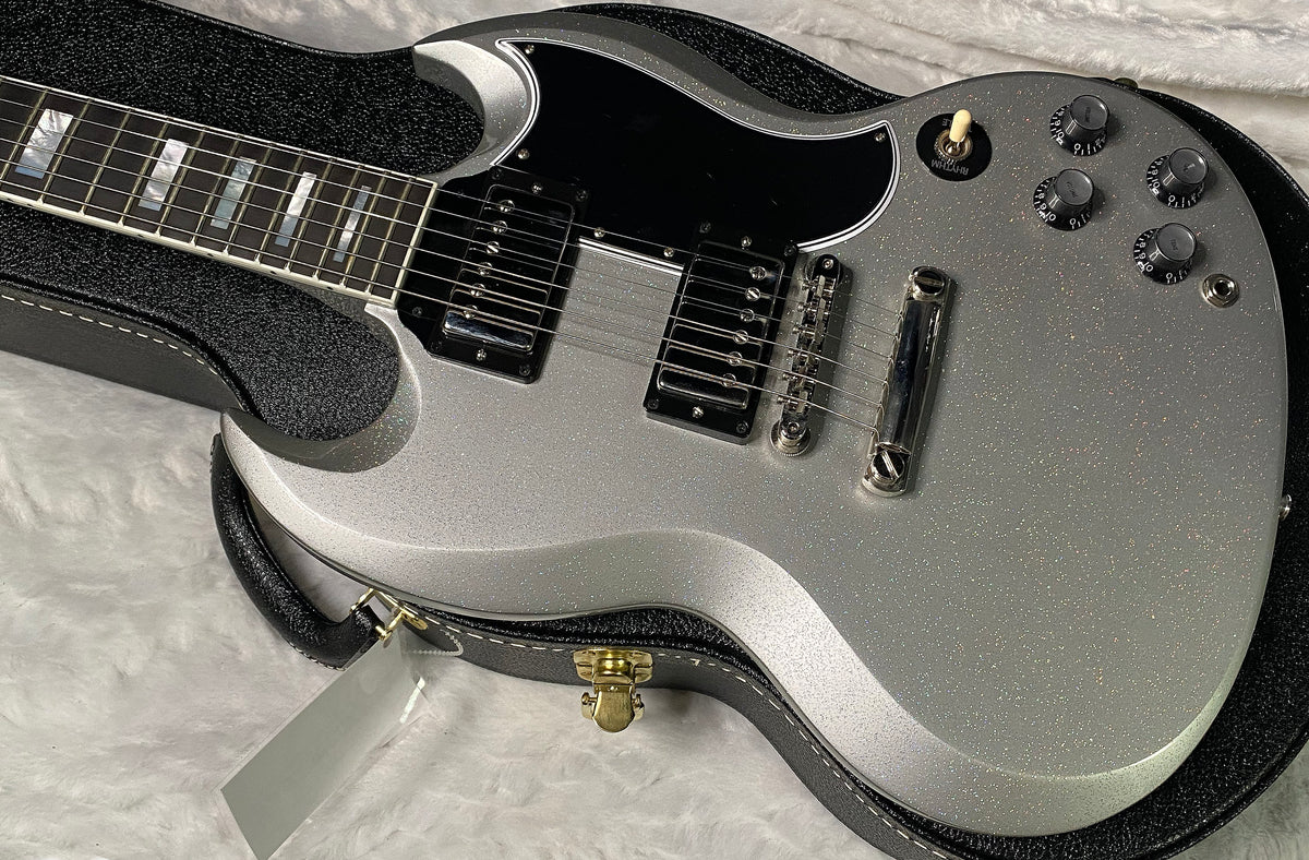 NEW! Gibson Custom SG Custom Electric Guitar - Radiant Sparkle - WOW! Just Incredible! 6.9lbs - Authorized Dealer - G07686