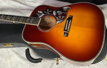 NEW! Gibson Hummingbird Custom Koa - Dealer Select - Autumnburst - Authorized Dealer - Custom Shop - 4.6 lbs - G07696