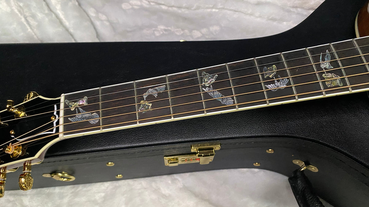 NEW! Gibson Hummingbird Custom Koa - Dealer Select - Autumnburst - Authorized Dealer - Custom Shop - 4.6 lbs - G07696