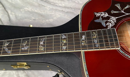 NEW! Gibson Hummingbird Custom Koa - Dealer Select - Autumnburst - Authorized Dealer - Custom Shop - 4.6 lbs - G07696