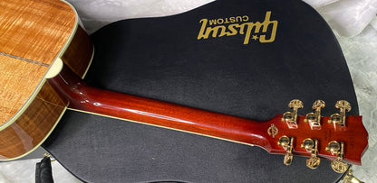 NEW! Gibson Hummingbird Custom Koa - Dealer Select - Autumnburst - Authorized Dealer - Custom Shop - 4.6 lbs - G07696