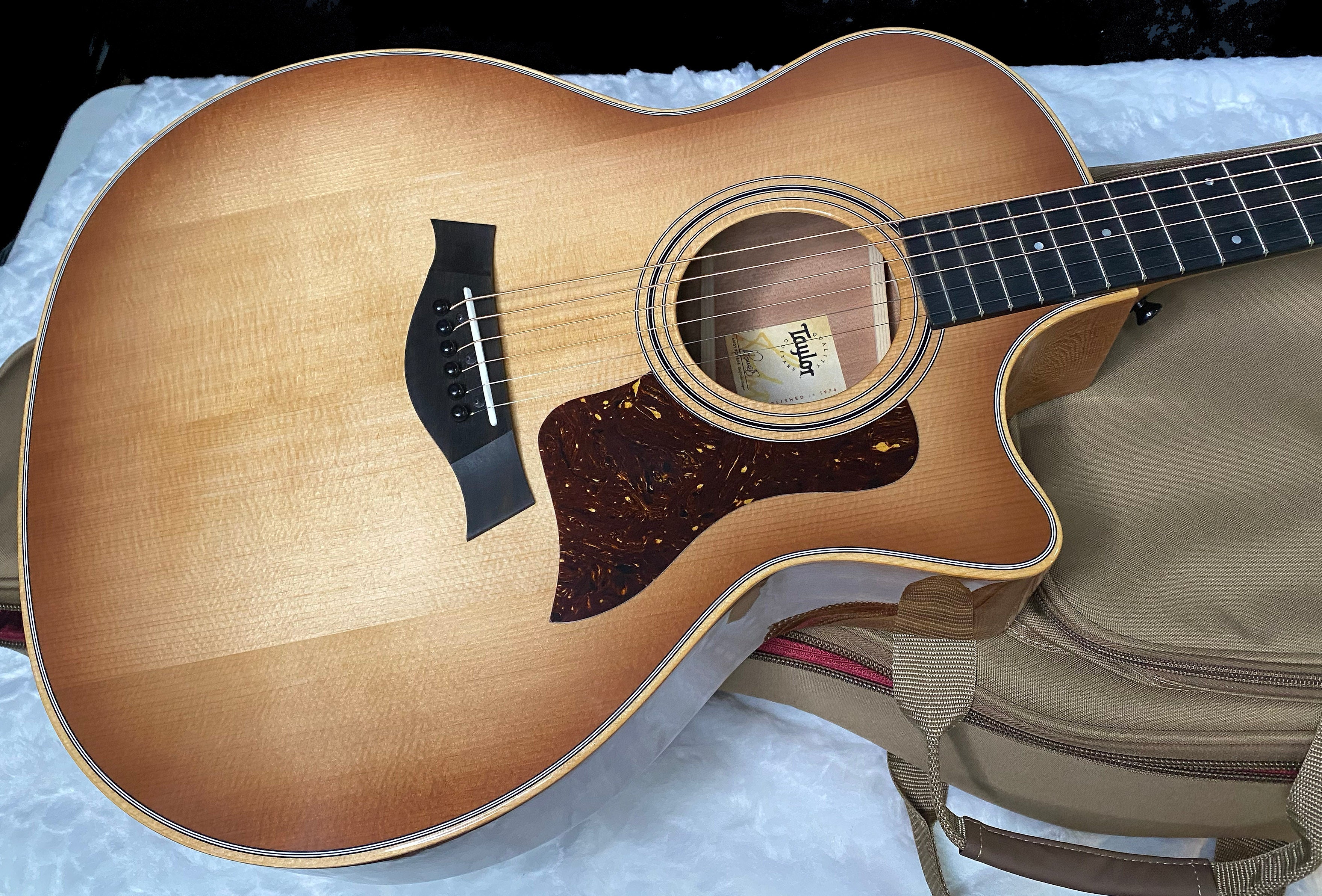 NEW! Taylor 314ce Studio Acoustic-Electric Guitar - Shaded Edgeburst - Authorized Dealer - 4.55lbs - G06247