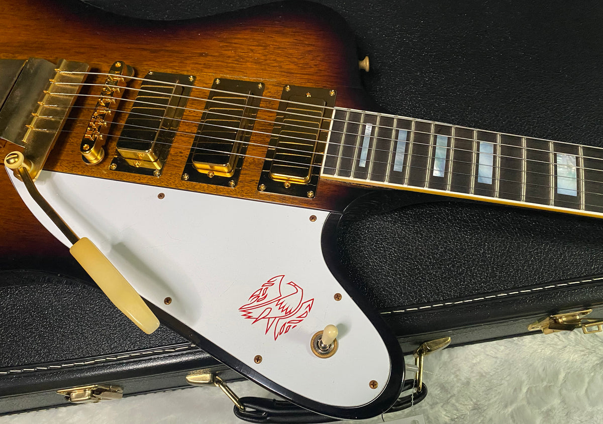 NEW! Gibson Custom 1963 Firebird VII Maestro - Electric Guitar - Vintage Sunburst Murphy Lab Light Aged - Gold Hardware - Custom Shop - 9lbs - Authorized Dealer - G07664