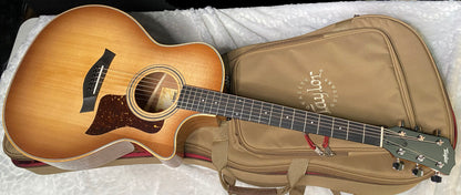 NEW! Taylor 314ce Studio Acoustic-Electric Guitar - Shaded Edgeburst - Authorized Dealer - 4.55lbs - G06247