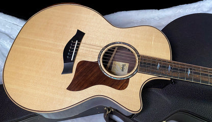 Taylor 814ce Next Generation Acoustic-Electric Guitar - Natural Gloss - 4.65lbs - Authorized Dealer - G07706