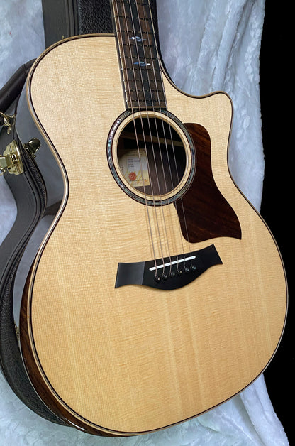 Taylor 814ce Next Generation Acoustic-Electric Guitar - Natural Gloss - 4.65lbs - Authorized Dealer - G07706