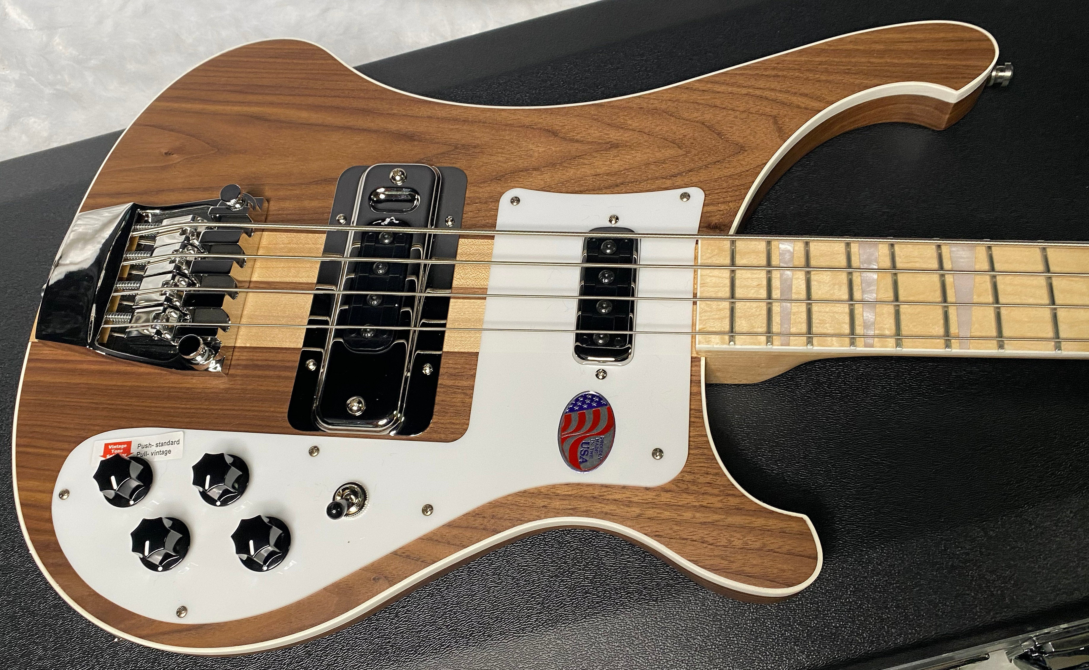 NEW! Rickenbacker 4003 W Walnut - 4-String Bass - Authorized Dealer - 8.45lbs - G06987