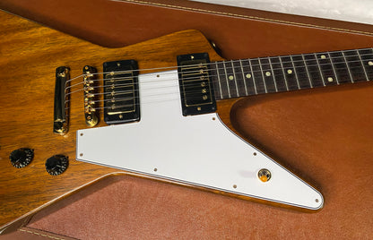 NEW! Gibson Custom 1958 Mahogany Explorer Reissue Electric Guitar - Antique Natural, VOS - Authorized Dealer - Only 7.9lbs - G07667