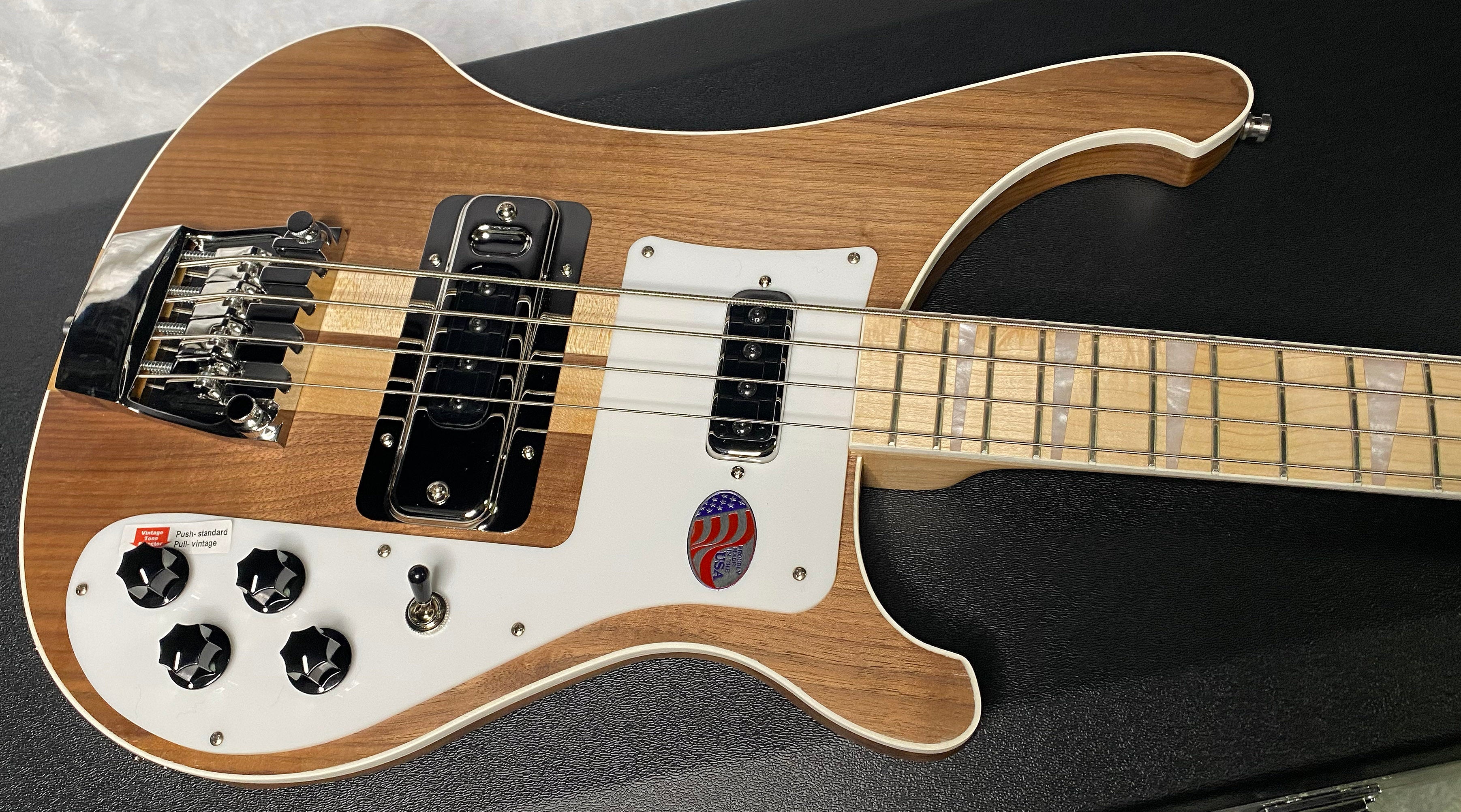 NEW! Rickenbacker 4003 W Walnut - 4-String Bass - Authorized Dealer - 8.8lbs - G06985