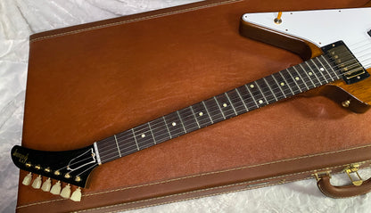 NEW! Gibson Custom 1958 Mahogany Explorer Reissue Electric Guitar - Antique Natural, VOS - Authorized Dealer - Only 7.9lbs - G07667