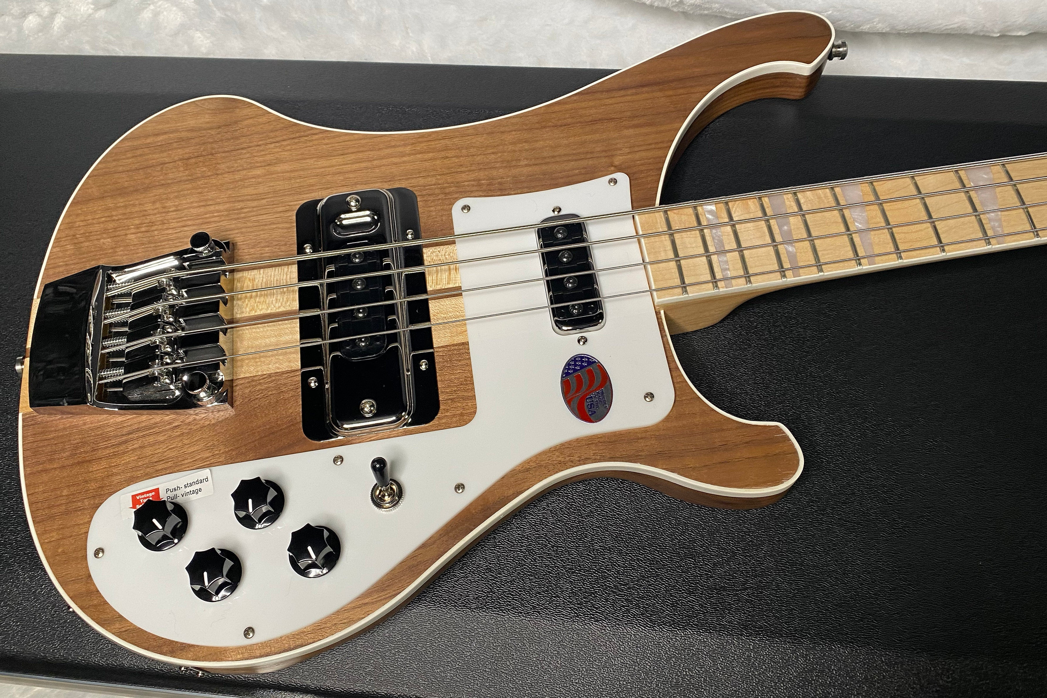 NEW! Rickenbacker 4003 W Walnut - 4-String Bass - Authorized Dealer - 8.8lbs - G06985