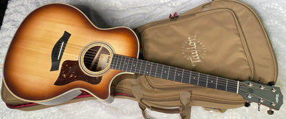 NEW! Taylor 414ce Studio Acoustic-Electric Guitar - Shaded Edgeburst - 4.7lbs - Authorized Dealer - G06207