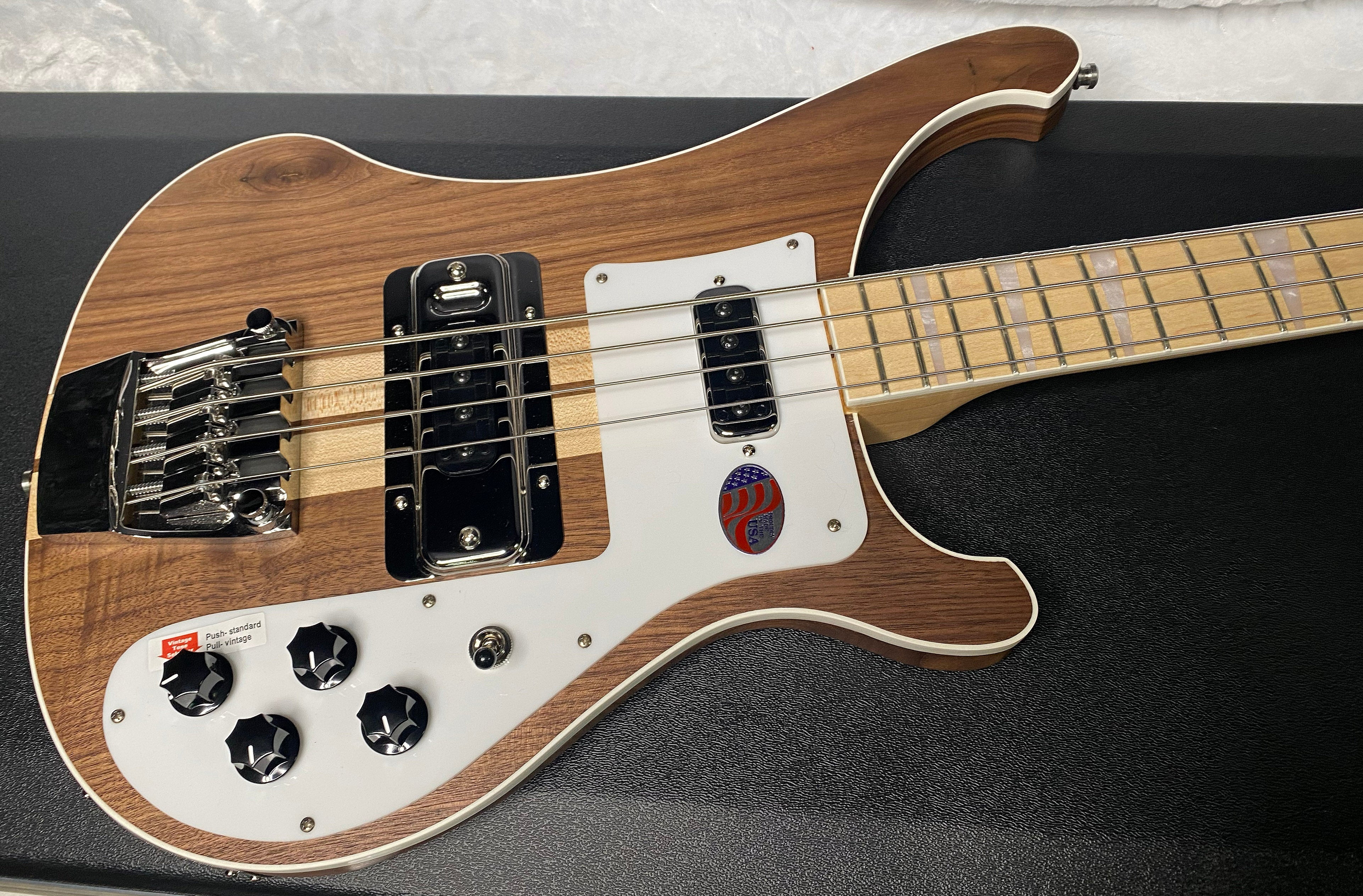 NEW! Rickenbacker 4003 W Walnut - 4-String Bass - Authorized Dealer - 8.7lbs - G06988