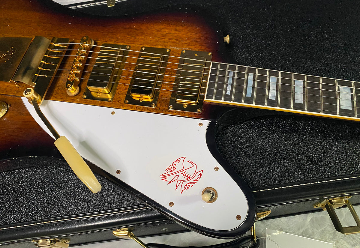 NEW! Gibson Custom 1963 Firebird VII Maestro - Electric Guitar - Vintage Sunburst Murphy Lab Light Aged - Gold Hardware - Custom Shop - 8.6lbs - Authorized Dealer - G07669