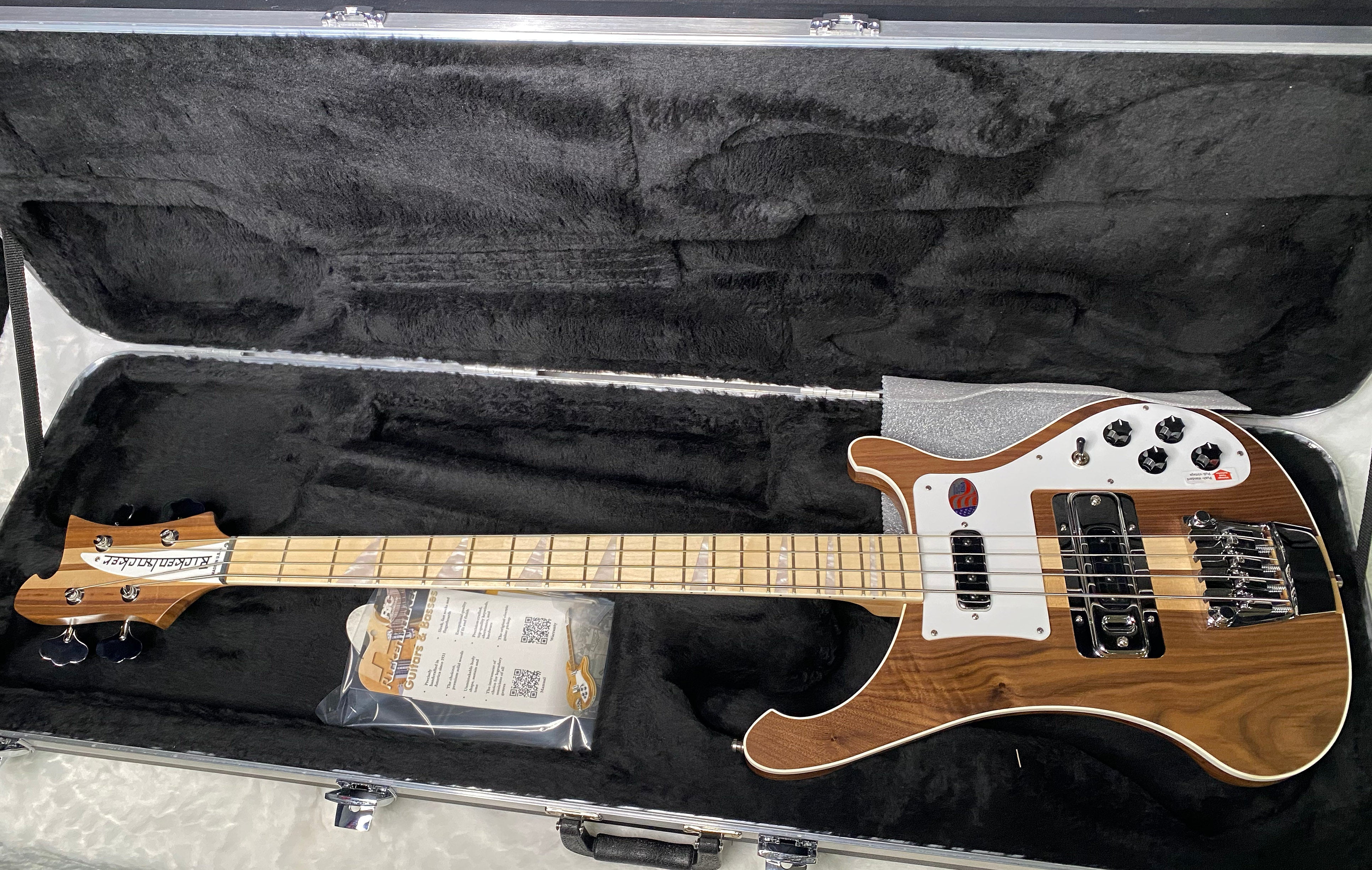 NEW! Rickenbacker 4003 W Walnut - 4-String Bass - Authorized Dealer - 8.5 lbs - G06986