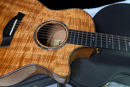NEW! Taylor Custom 724ce Acoustic-Electric Guitar - Natural Gloss - AAAAA Hand Picked Koa - 4.5lbs - WOW! Authorized Dealer - G07694