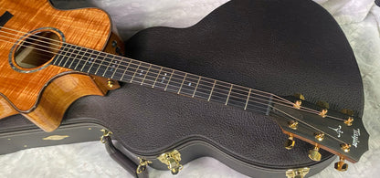 NEW! Taylor Custom 724ce Acoustic-Electric Guitar - Natural Gloss - AAAAA Hand Picked Koa - 4.5lbs - WOW! Authorized Dealer - G07694