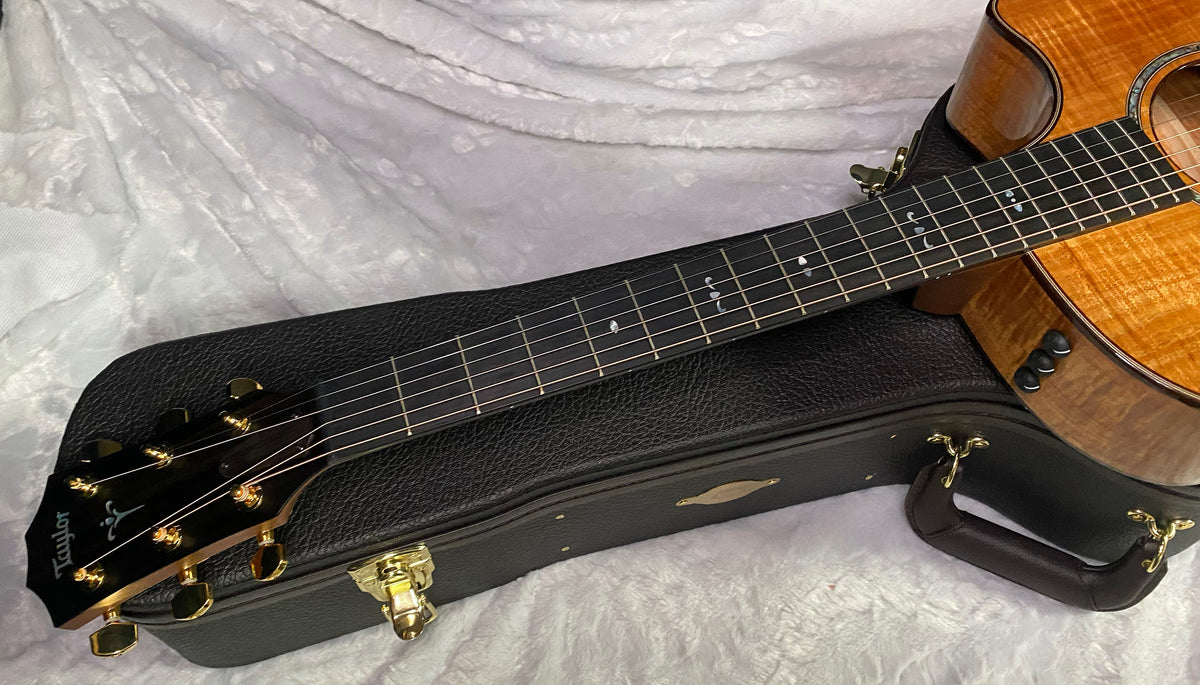 NEW! Taylor Custom 724ce Acoustic-Electric Guitar - Natural Gloss - AAAAA Hand Picked Koa - 4.5lbs - WOW! Authorized Dealer - G07694