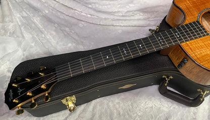 NEW! Taylor Custom 724ce Acoustic-Electric Guitar - Natural Gloss - AAAAA Hand Picked Koa - 4.5lbs - WOW! Authorized Dealer - G07694