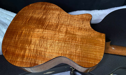 NEW! Taylor Custom 724ce Acoustic-Electric Guitar - Natural Gloss - AAAAA Hand Picked Koa - 4.5lbs - WOW! Authorized Dealer - G07694