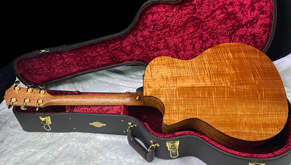 NEW! Taylor Custom 724ce Acoustic-Electric Guitar - Natural Gloss - AAAAA Hand Picked Koa - 4.5lbs - WOW! Authorized Dealer - G07694