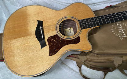 NEW! Taylor 414ce Studio Acoustic-Electric Guitar - Natural - 4.7lbs - Authorized Dealer - G06252