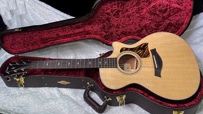 NEW! Taylor 312ce V-Class Grand Concert Acoustic-Electric Guitar - Natural - 4.5lbs - Authorized Dealer - G06277