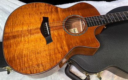 NEW! Taylor Custom 724ce Acoustic-Electric Guitar - Natural Gloss - AAAAA Hand Picked Koa - 4.55lbs - WOW! Authorized Dealer - G07717