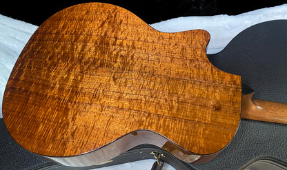 NEW! Taylor Custom 724ce Acoustic-Electric Guitar - Natural Gloss - AAAAA Hand Picked Koa - 4.55lbs - WOW! Authorized Dealer - G07717