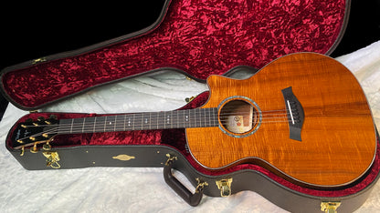 NEW! Taylor Custom 724ce Acoustic-Electric Guitar - Natural Gloss - AAAAA Hand Picked Koa - 4.55lbs - WOW! Authorized Dealer - G07717