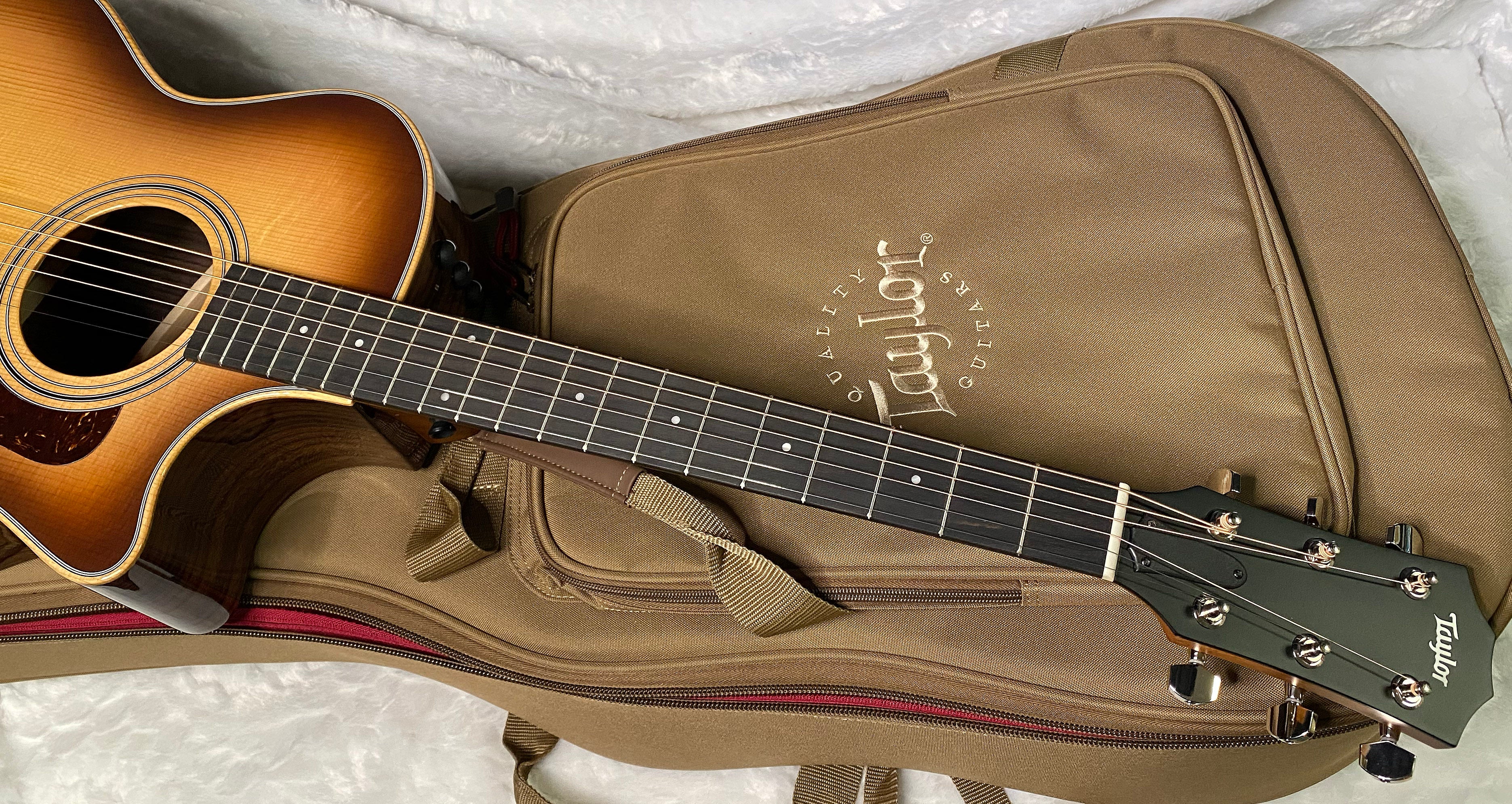NEW! Taylor 414ce Studio Acoustic-Electric Guitar - Shaded Edgeburst - 4.75lbs - Authorized Dealer - G06278