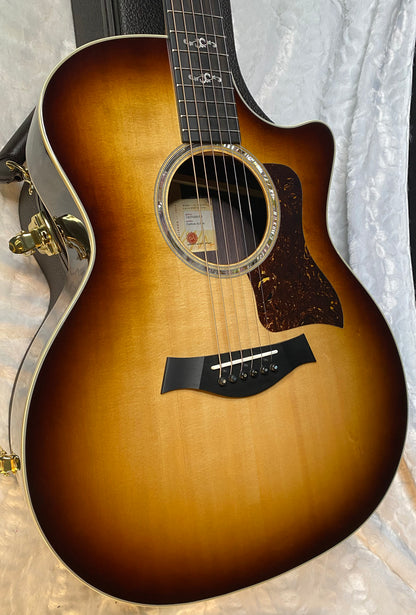 NEW! Taylor 414ce V-Class Special-Edition Grand Auditorium Acoustic-Electric Guitar Shaded Edge Burst - Authorized Dealer - 5lbs - G05545