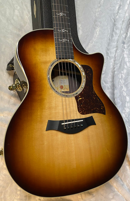 NEW! Taylor 414ce V-Class Special-Edition Grand Auditorium Acoustic-Electric Guitar Shaded Edge Burst - Authorized Dealer - 5lbs - G05545