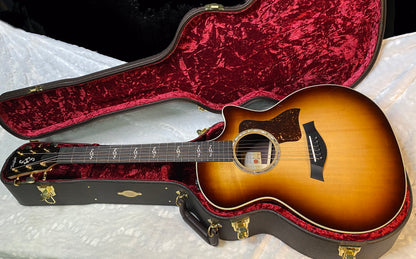 NEW! Taylor 414ce V-Class Special-Edition Grand Auditorium Acoustic-Electric Guitar Shaded Edge Burst - Authorized Dealer - 5lbs - G05545