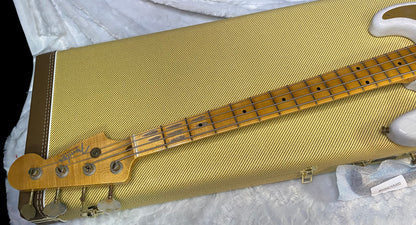 NEW! Fender Custom Shop 1958 Precision Bass Ash Body Journeyman Relic - White Blonde - Authorized Dealer - 8.8lbs - G07723